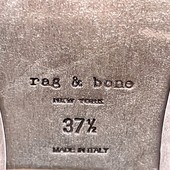 Rag & Bone Harrow Suede Leather Ankle Bootie - Picture 7 of 11